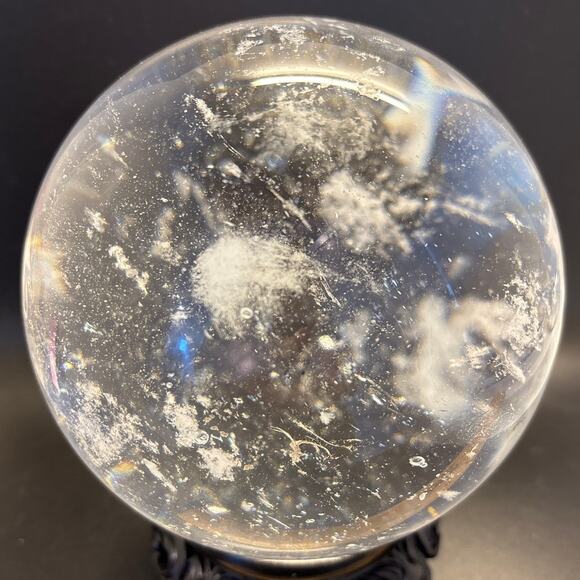✨ Smelted Quartz Crystal Ball – Over 5 lbs of Radiant Beauty ✨ - Picture 3 of 7